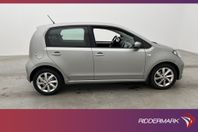 Skoda Citigo 1.0 MPI 60hk Style Sensorer Lågskatt 0,44L/Mil