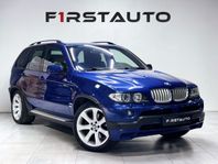 BMW X5 4.8is M SPORT EXKLUSIV LE MANS BLUE SAMLAR BIL MINT