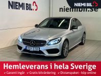 Mercedes-Benz AMG C 43 AWD 9G Pano Kamera Pvärm Nav Drag