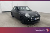 MINI Cooper 5-dörrars 136hk Pepper Sensorer Välservad