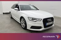 Audi A6 Avant 2.0 TDI S-Line Pano Värmare Skinn/Alcantara