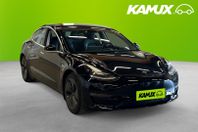 Tesla Model 3 Long Range AWD Pano Svart skinn Navi 440hk