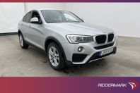 BMW X4 xDrive 20d 190hk M-Ratt Navi HiFi Rattvärme Drag