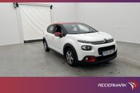 Citroën C3 1.2 VTi 82hk Feel Sensorer Farthållare