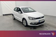 Volkswagen Polo 1.2 TSI 90hk Bluetooth 0,49L/Mil Lågskatt