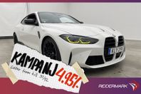 BMW M4 Competition 510hk Skalstolar Laser H/K 4,95% Ränta