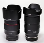 Tamron 28-75/2,8 Di III RXD + Samyang AF 50/1,4 Sony E