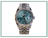 Rolex Datejust 36 "Green Dial, Oanvänd, 126234" - 2024