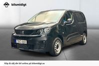 Peugeot Partner Utökad Last 1.5 3-sits V-Inredd Moms 130hk