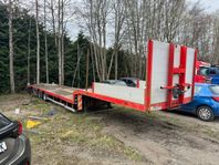 3 axlad Maskintrailer HRD NTG Lastvikt: 36920 kg