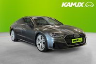 Audi A7 55 TFSI Q S-Line Pano Luftfj 360° HUD Värmare 21"