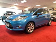 Ford Fiesta 5-dörrar 1.25 Titanium nybesk/nyserv/kamrembytt