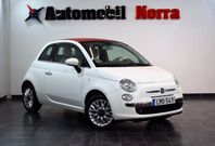 Fiat 500C 1.2 69hk Lounge Cab Ny kamrem Eur6 lågamil