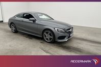 Mercedes-Benz C 200 Coupé AMG Kamera Navi Halvskinn Välserv