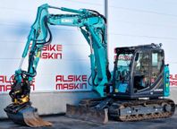 Kobelco SK 85 MSR , Knäckbom