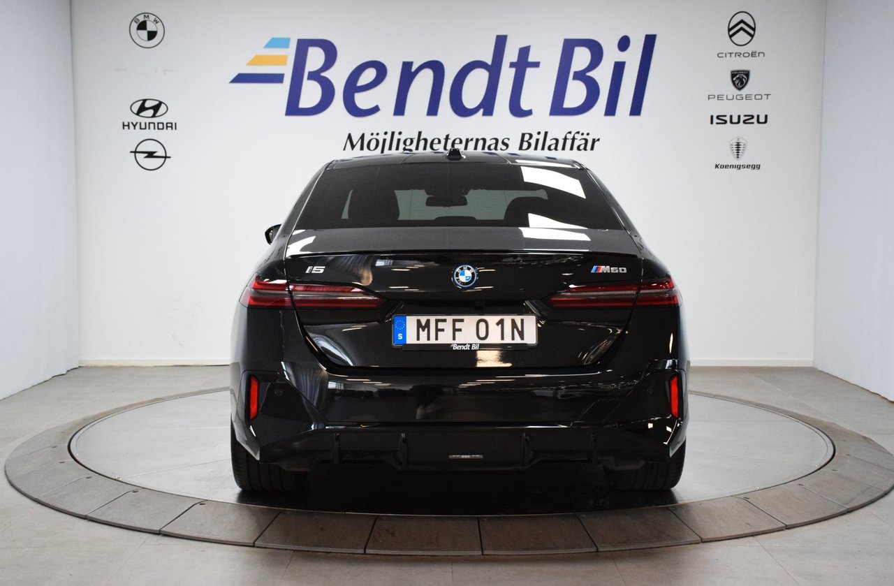 For sale BMW i5 M60 xDrive Sedan, 601hp, 2024 for sale at Bendt Bil