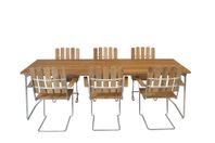 Grythyttan B31 230 med A2 stolar i teak