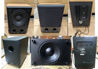 Bra 10 tums Subwoofer, 2 modeller i Utförsäljning!