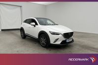 Mazda CX-3 SKYACTIV-G 120hk Optimum BOSE HUD Kamera Navi