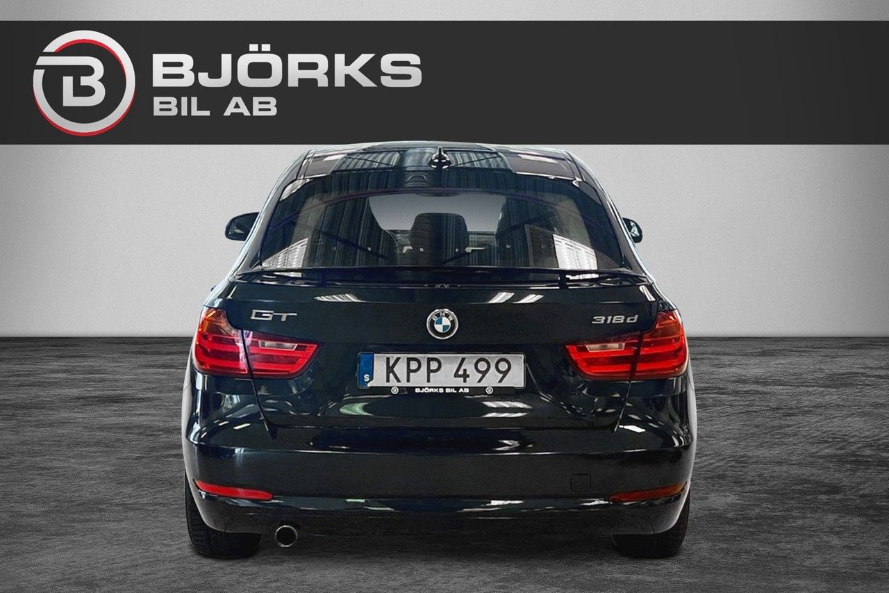 BMW 318d Gran Turismo Steptronic, 143hk, 2015