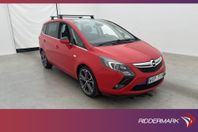 Opel Zafira Tourer 140hk Business 7-sits Pano Sensorer Drag