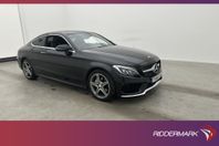 Mercedes-Benz C 220 d Coupé AMG Pano Burm Värm Kamera Navi