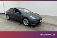 Tesla Model 3 Long Range AWD 440hk En-brukare Svensksåld