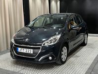 Peugeot 208 5-dörrar 1.2 82hk Nybesiktad Fullservad P-Sensor