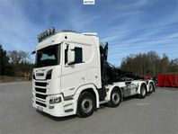 Scania R520 Kranväxlare med HIAB XS 322 SE VIDEO