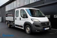 Fiat Ducato Chassi Cab, Tiltbart flak, 7-sits MOMS