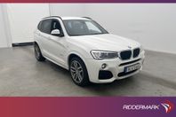 BMW X3 xDrive20d M Sport HiFi Navi Fjärr-värm Kamera Drag