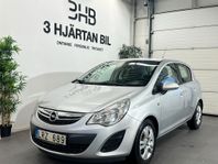 Opel Corsa 5-dörrar 1.4 , 100hk, 2011 l NyServ/ NyBes l