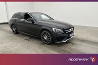 Mercedes-Benz C 220 d 4M 170hk AMG Pano Burm Skinn Navi Drag