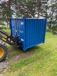 Container 8 fot med plyfa golv