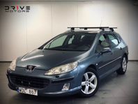 Peugeot 407 SW 2.2 Sv.såld Dragkrok Panorama Nybesiktigad