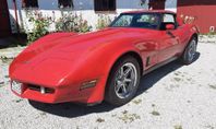 Chevrolet Corvette 350 300Hk Targa  Nybesiktad