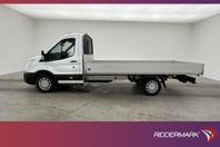 Ford Transit 350 FLAKBIL L4 170hk Värm Drag 3-Sits SYNC MOMS