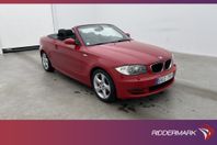 BMW 120 i Cabriolet Advantage Sensorer Halvskinn