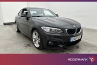 BMW 220 d Coupé 184hk M Sport H/K Navi Sensorer Alcantara