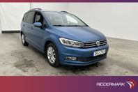 Volkswagen Touran 1.4 TSI 150hk Pluspaket 7-Sits Kamera Drag