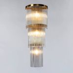 Kristall Vägglampa Venice Guld H65cm