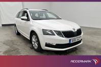 Skoda Octavia 1.0 TSI 115hk Värmare Sensorer CarPlay Drag