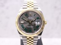 Rolex Datejust 41 Guld & Stål- Wimbledon - 126333 - 2020