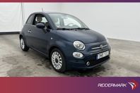 Fiat 500 1.2 8V 69hk Lounge Panorama Sensorer Farthållare