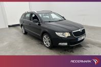 Skoda Superb Kombi 2.0 TDI 140hk Sensorer Navi Drag