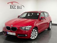 BMW 118 d Sport line Euro 5/ P-Sensor/ Lågmil/ Bluetooth