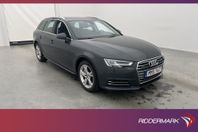 Audi A4 2.0 TDI Q 190hk Proline Cockpit Navi Sensorer Skinn