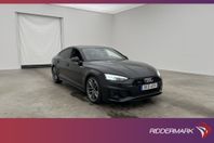 Audi A5 Sportback 45 TFSI Q S Line Cockpit Värm Matrix Drag