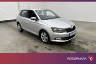 Skoda Fabia 1.0 TSI 95hk Style En-Brukare Sensorer CarPlay