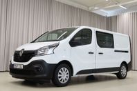 Renault Trafic dCi 125HK Dubbelhytt 6-Sits Drag Värmare Moms